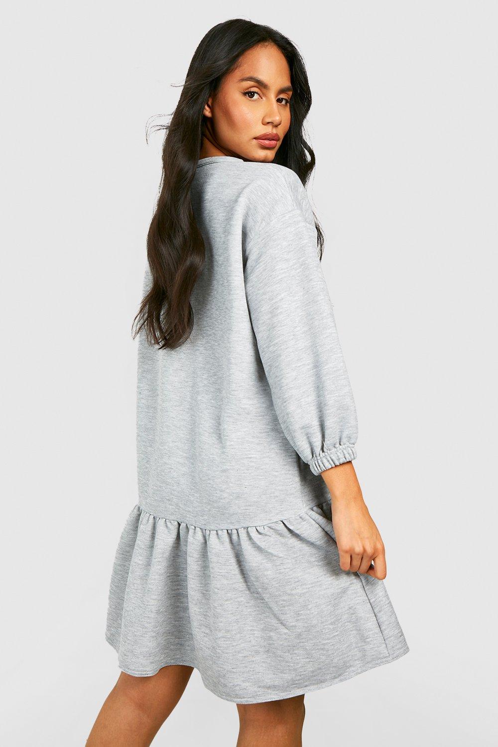 Peplum cheap sweater dress